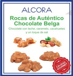 Foto principal Belgian Milk Chocolate Rocks, peanuts, caramel and a touch o