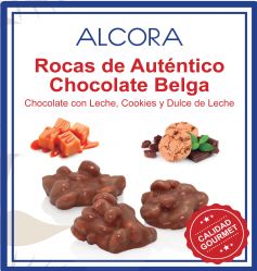 Foto principal Belgian Milk Chocolate Rocks, cookies and dulce de leche