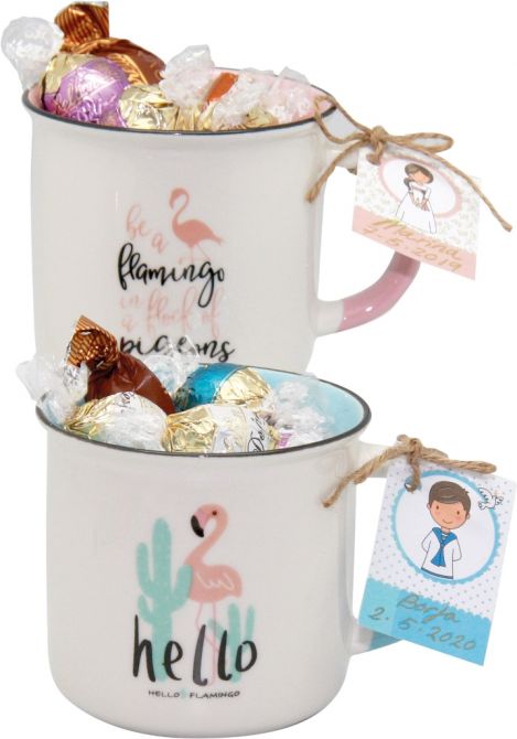 Porcelain mugs 